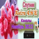 Спутник Astra Ноябрь 2022